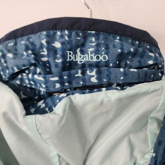 Columbia Blue Bugaboo Interchange Water Resistant Hooded Zip Front Jacket size M - Picture 10 of 13